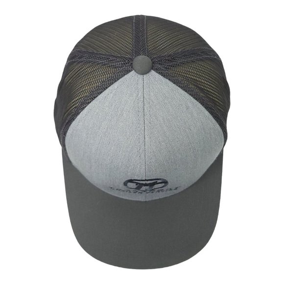 Transport Trailer Service Mesh Snapback Cap Trucker Baseball Hat Pacific Gray - Picture 11 of 12